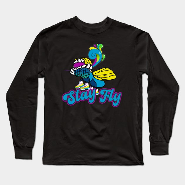 Stay Fly Long Sleeve T-Shirt by GLStyleDesigns